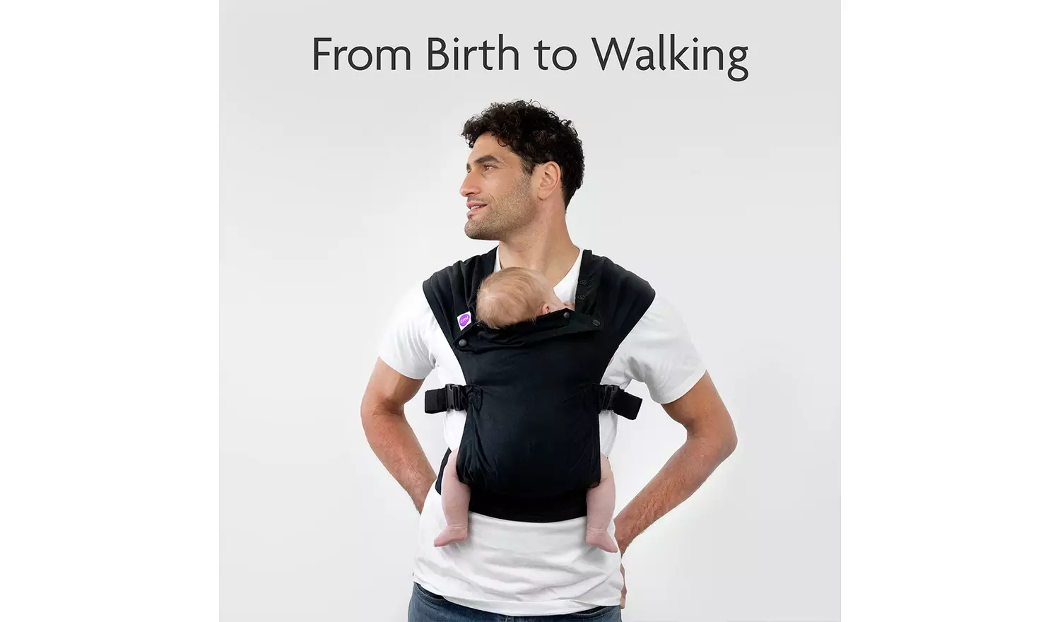 Izmi Essentials Baby Carrier - Black