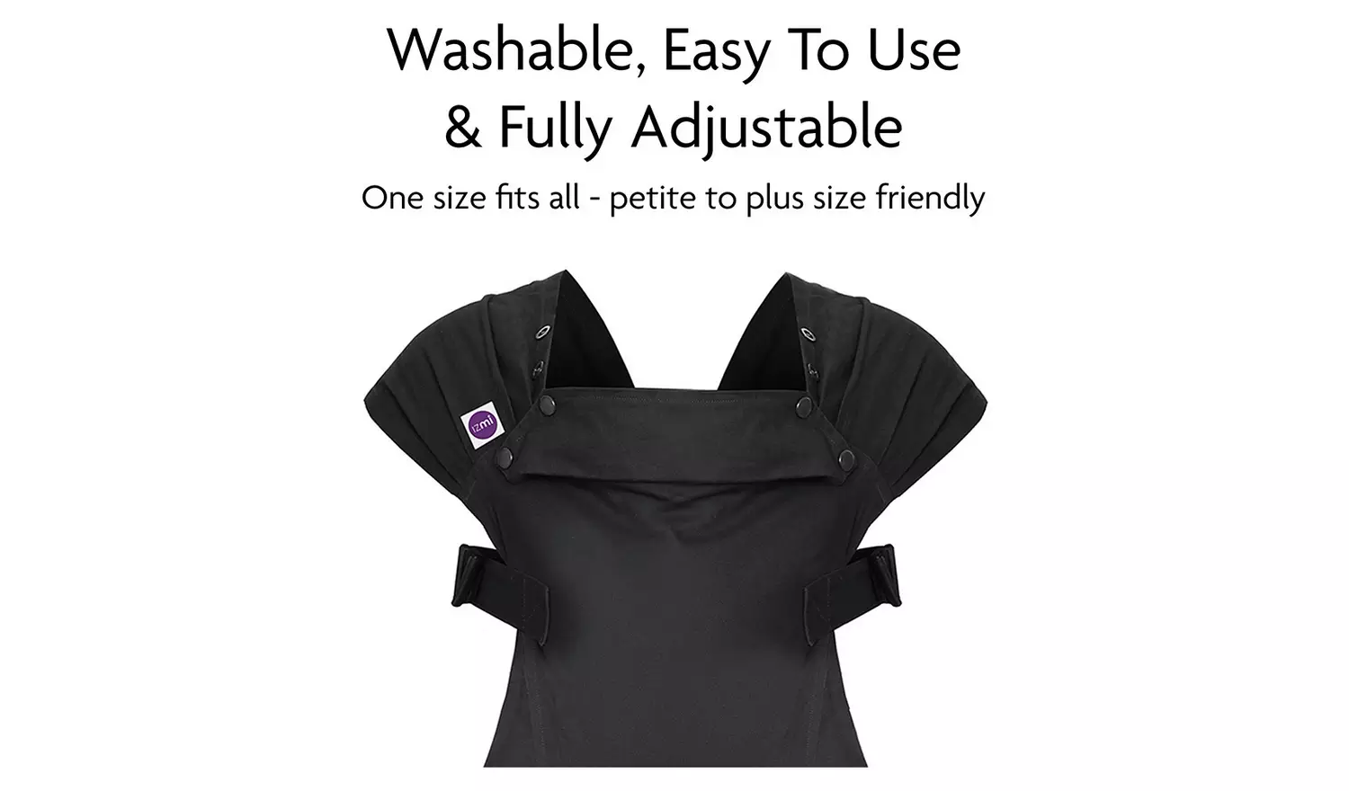 Izmi Essentials Baby Carrier - Black