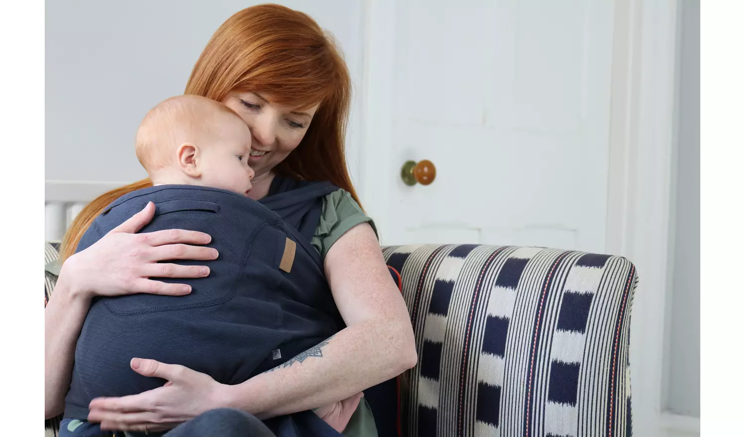 Caboo Cotton Blend Baby Carrier Slings Newborns 5lb+