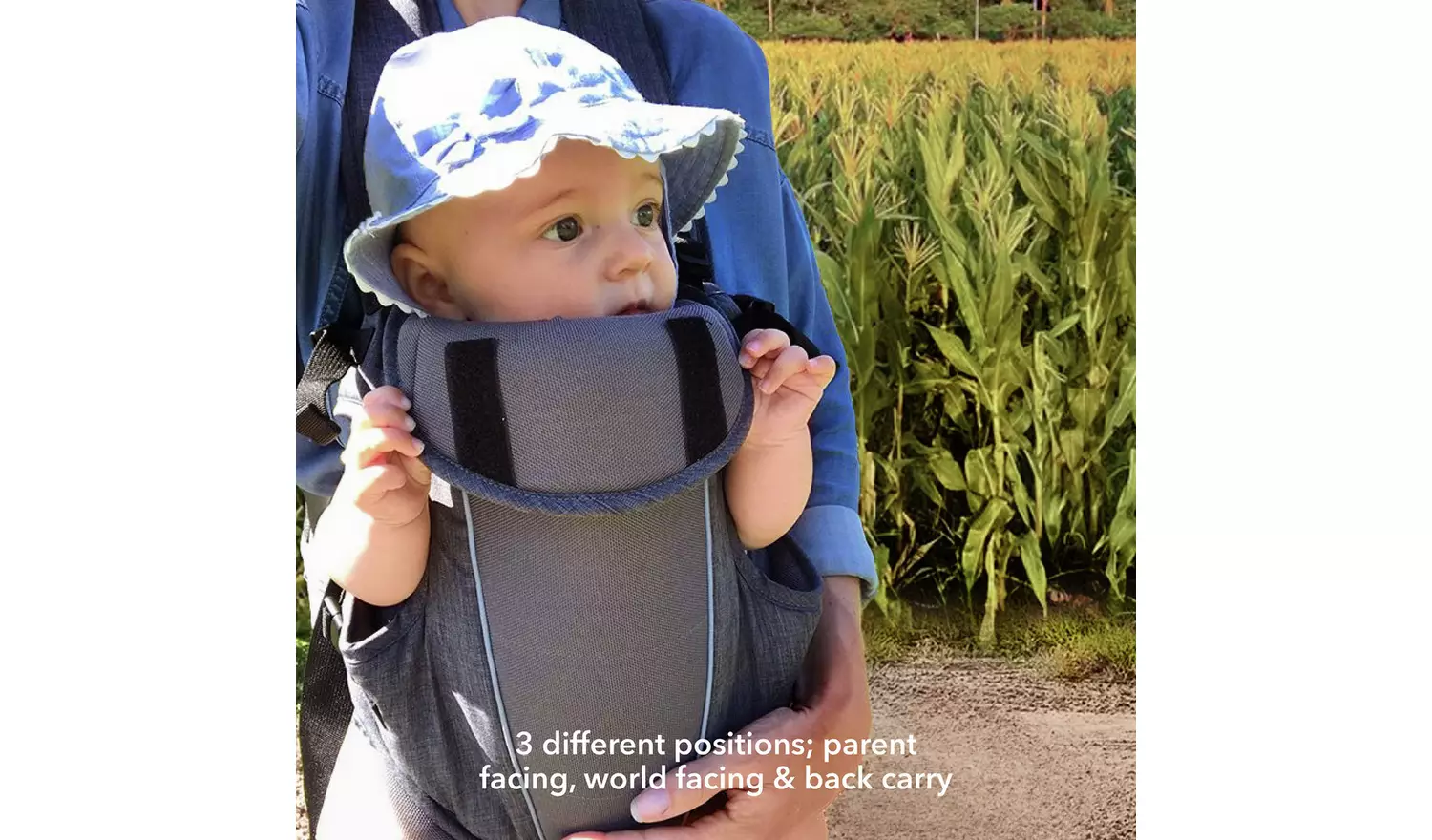 Nuby 3-in-1 Newborn Baby Carrier