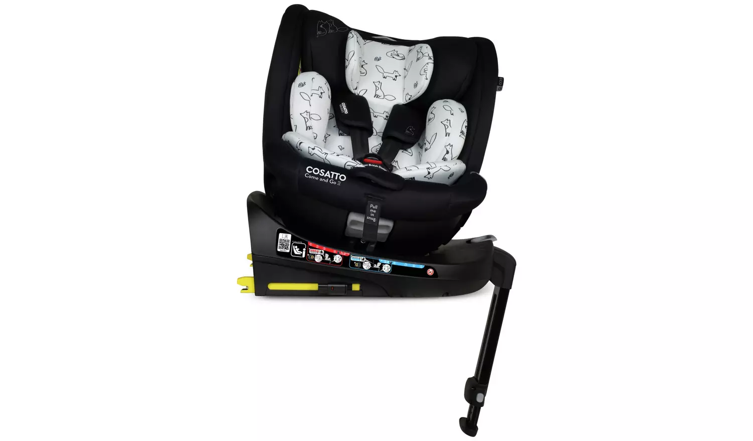 Cosatto Come & Go 2 i-Size Carseat Foxed