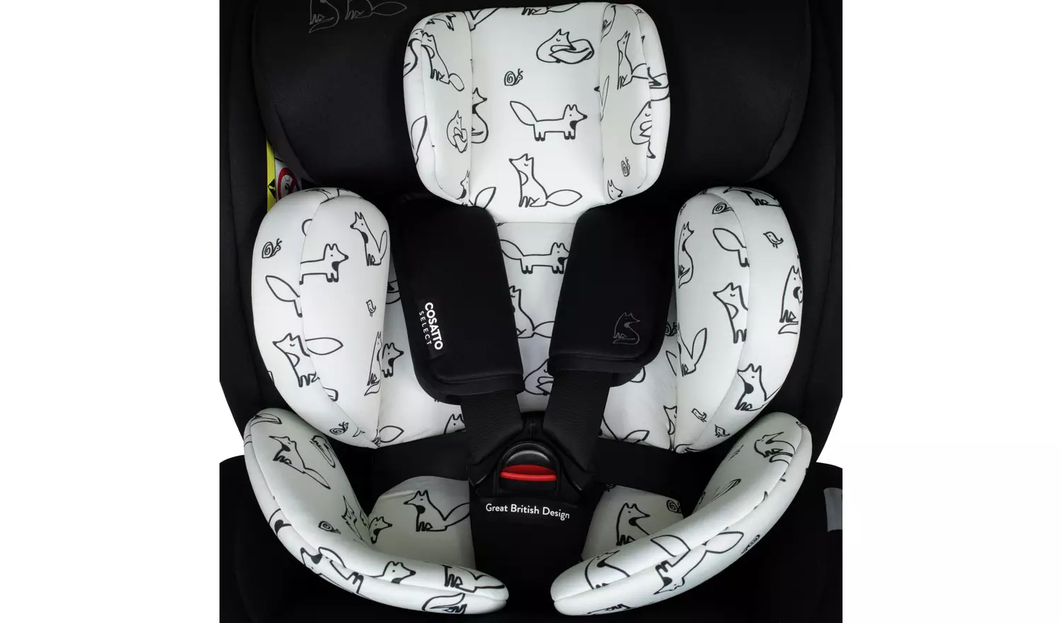 Cosatto Come & Go 2 i-Size Carseat Foxed