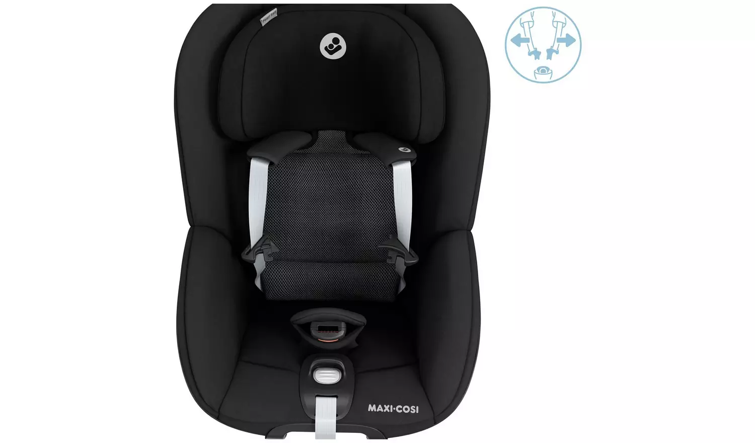 Maxi Cosi Pearl R129 i-Size 360 ISOFIX Car Seat - Black