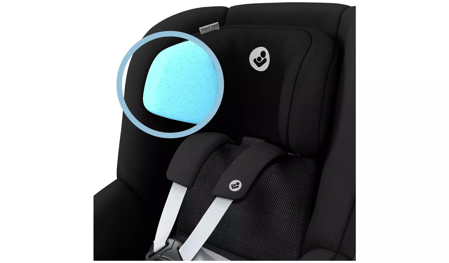Maxi Cosi Pearl R129 i-Size 360 ISOFIX Car Seat - Black
