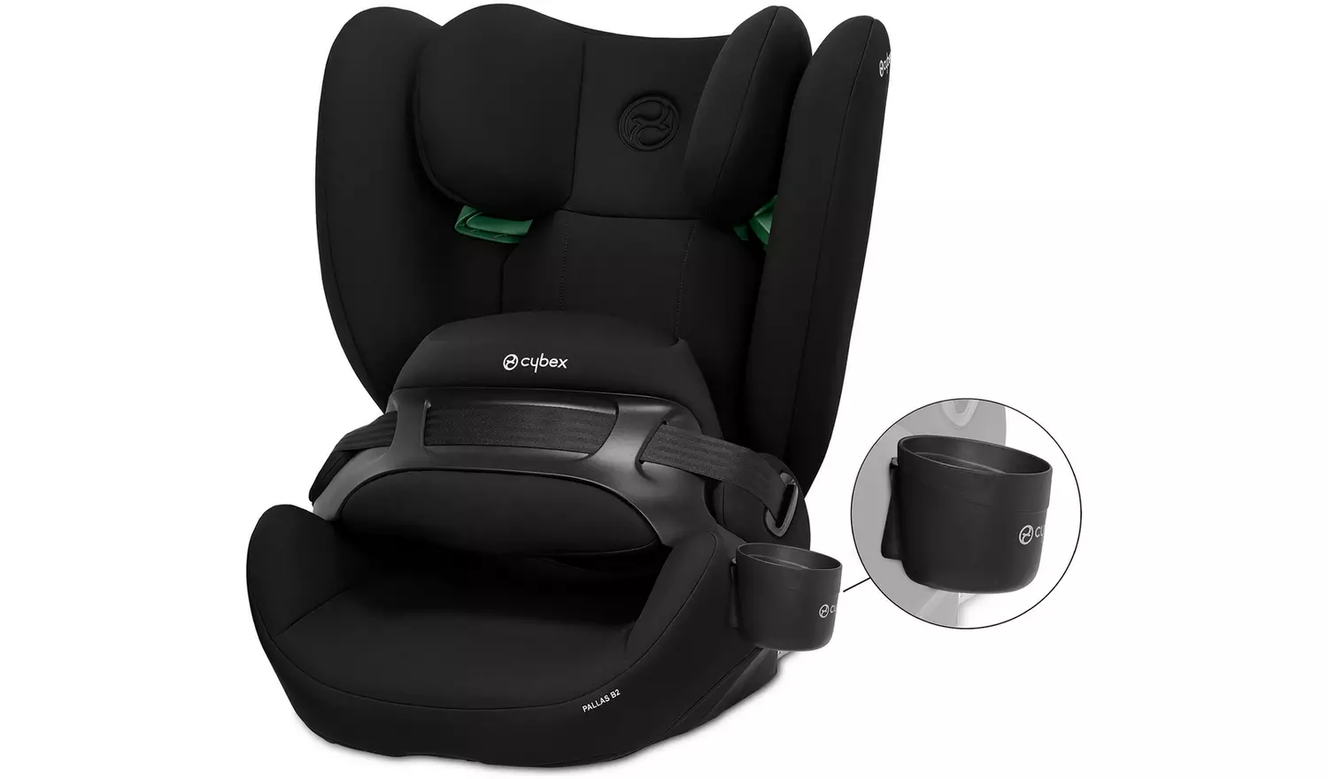 Cybex Pallas B I-Fix Shield 123 Car Seat - Black