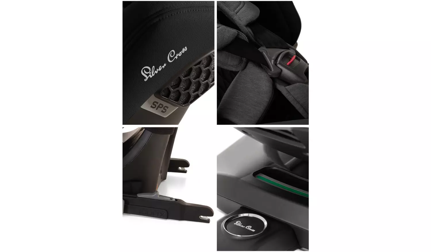 Silver Cross Motion 2 R129 Car Seat - Black