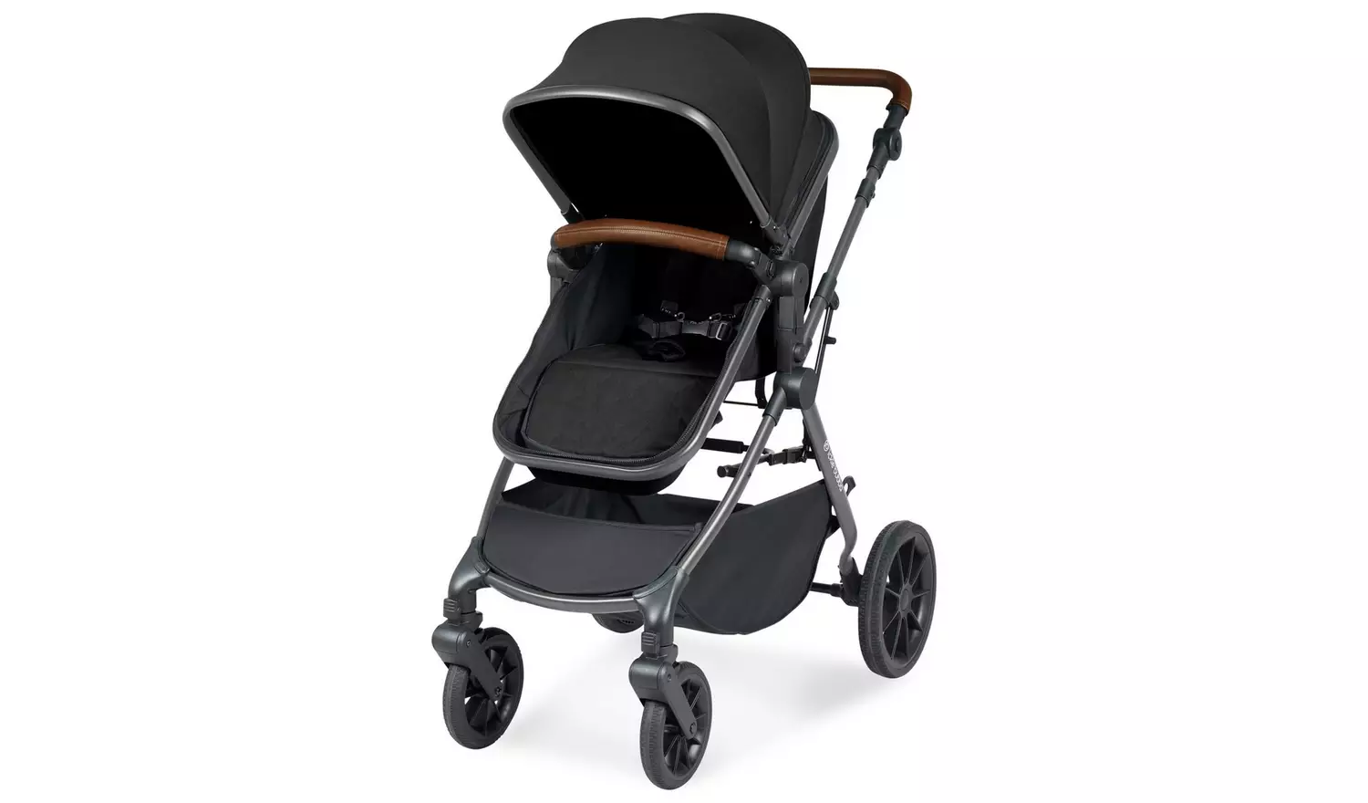 Ickle Bubba Cosmo 9pc Isofix Travel System - Grey