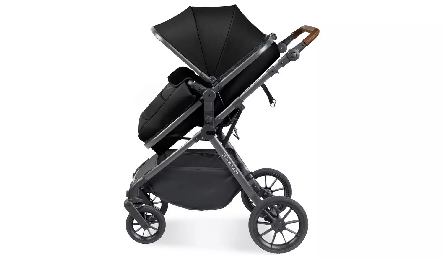 Ickle Bubba Cosmo 9pc Isofix Travel System - Grey