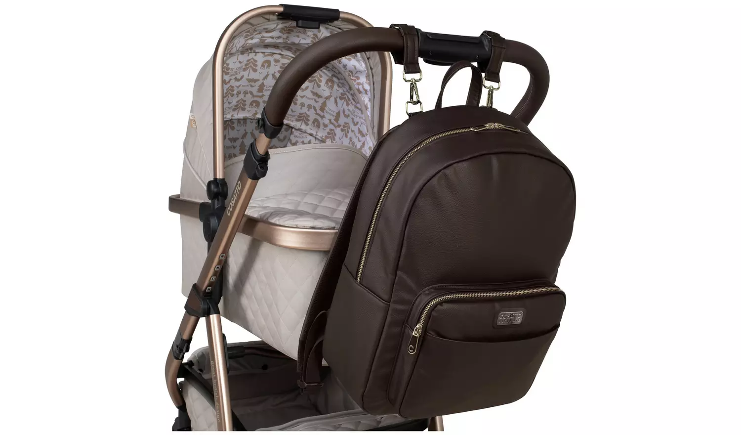 Cosatto Wow 3 All Stage 8 piece Travel System Whisper