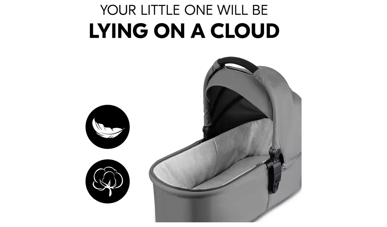 Hauck Shop And Care Trio Travel System - Grey