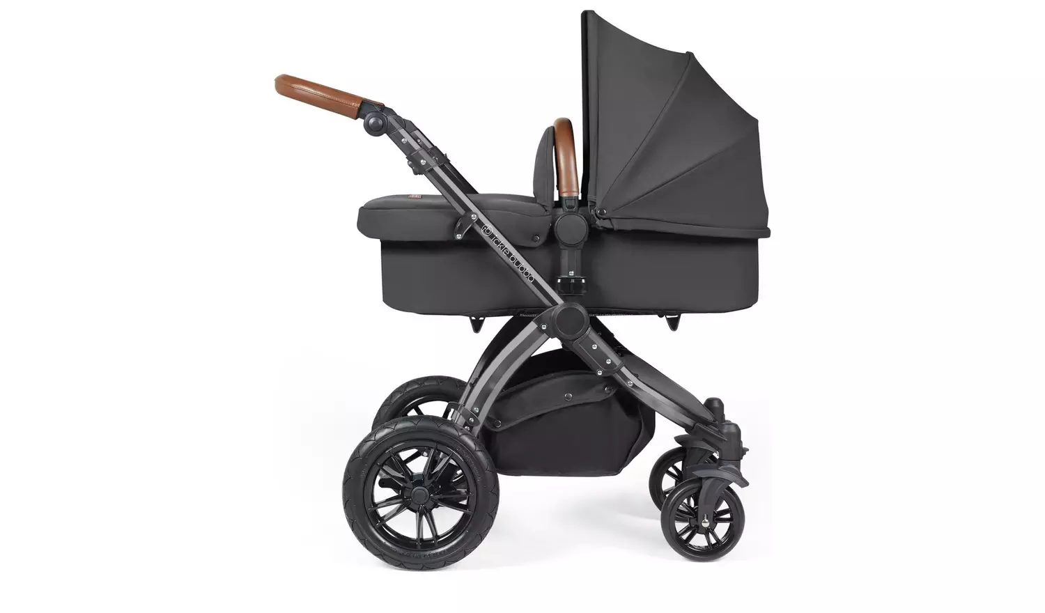 Ickle Bubba Stomp Luxe 12pc Isofix Travel System - Grey