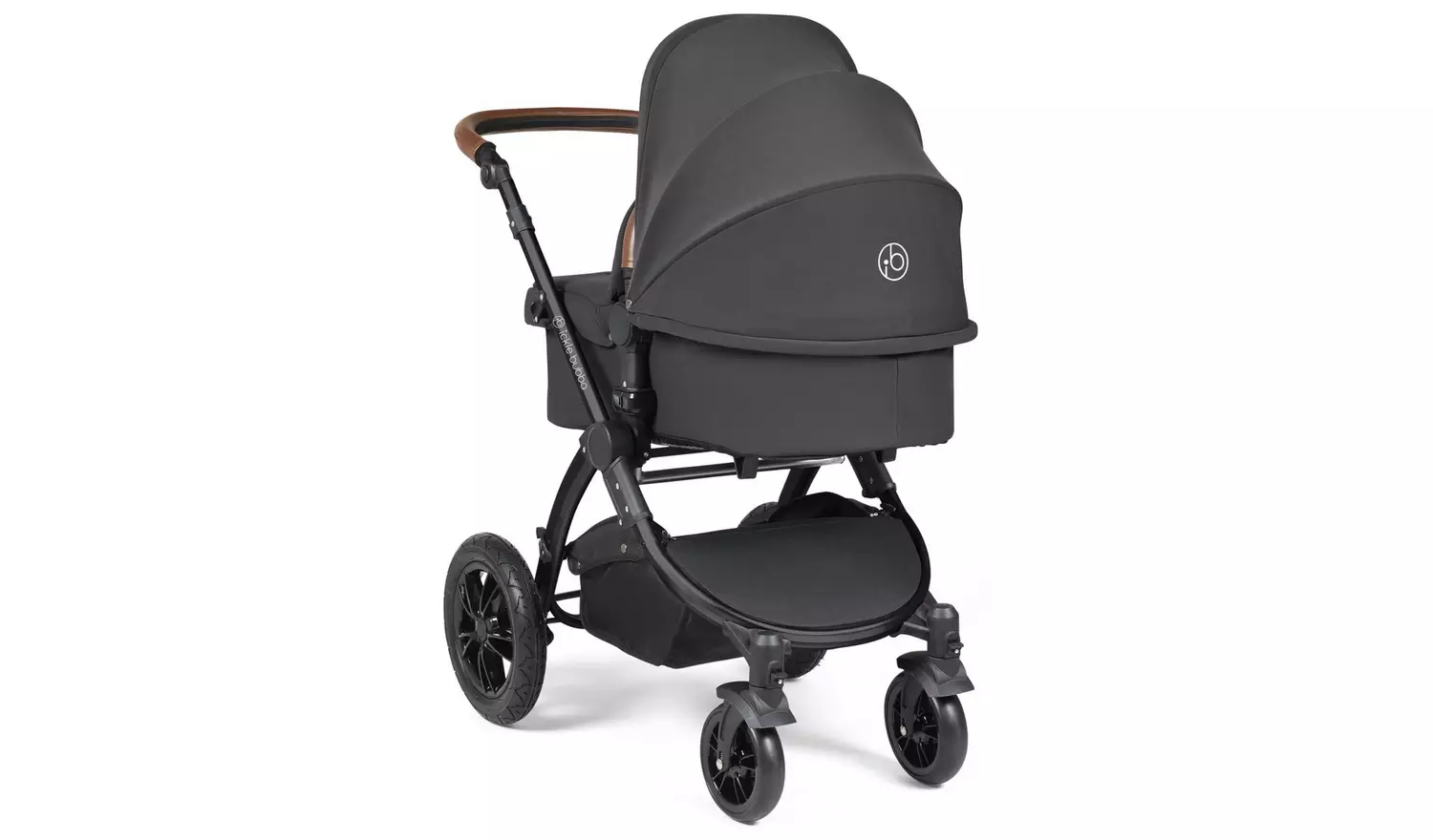 Ickle Bubba Stomp Luxe 12pc Isofix Travel System - Grey