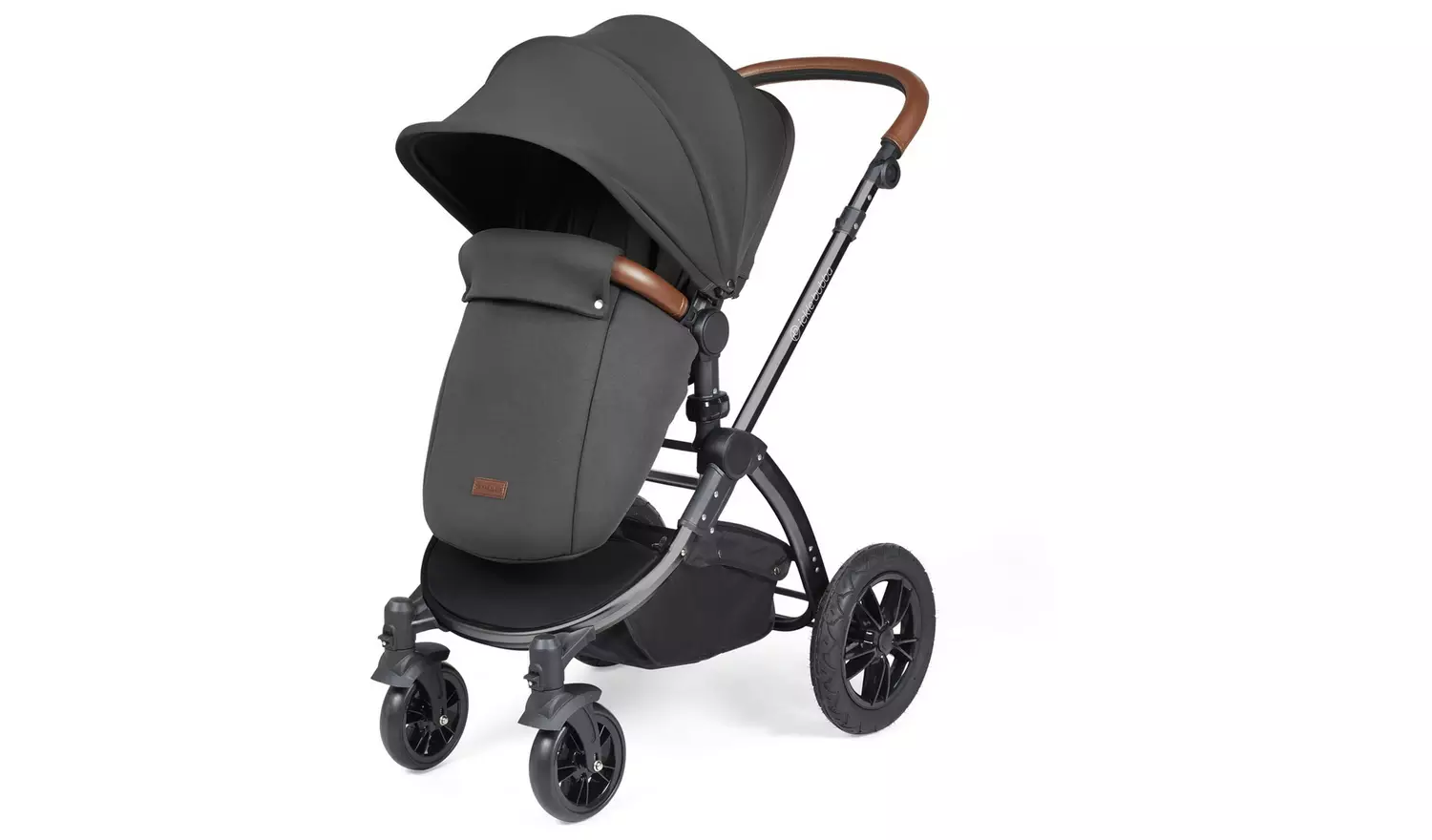 Ickle Bubba Stomp Luxe 12pc Isofix Travel System - Grey