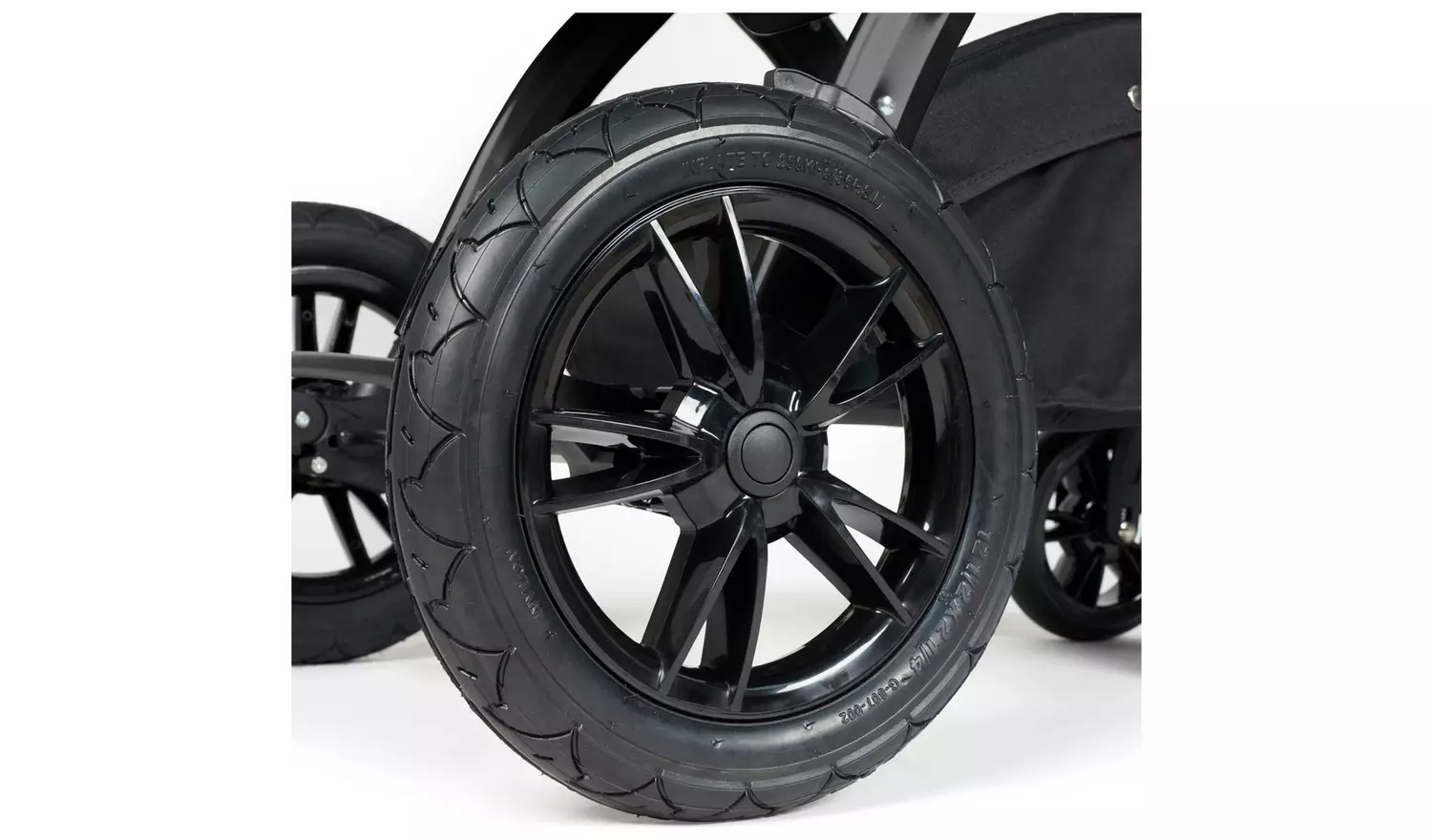 Ickle Bubba Stomp Luxe 12pc Isofix Travel System - Grey