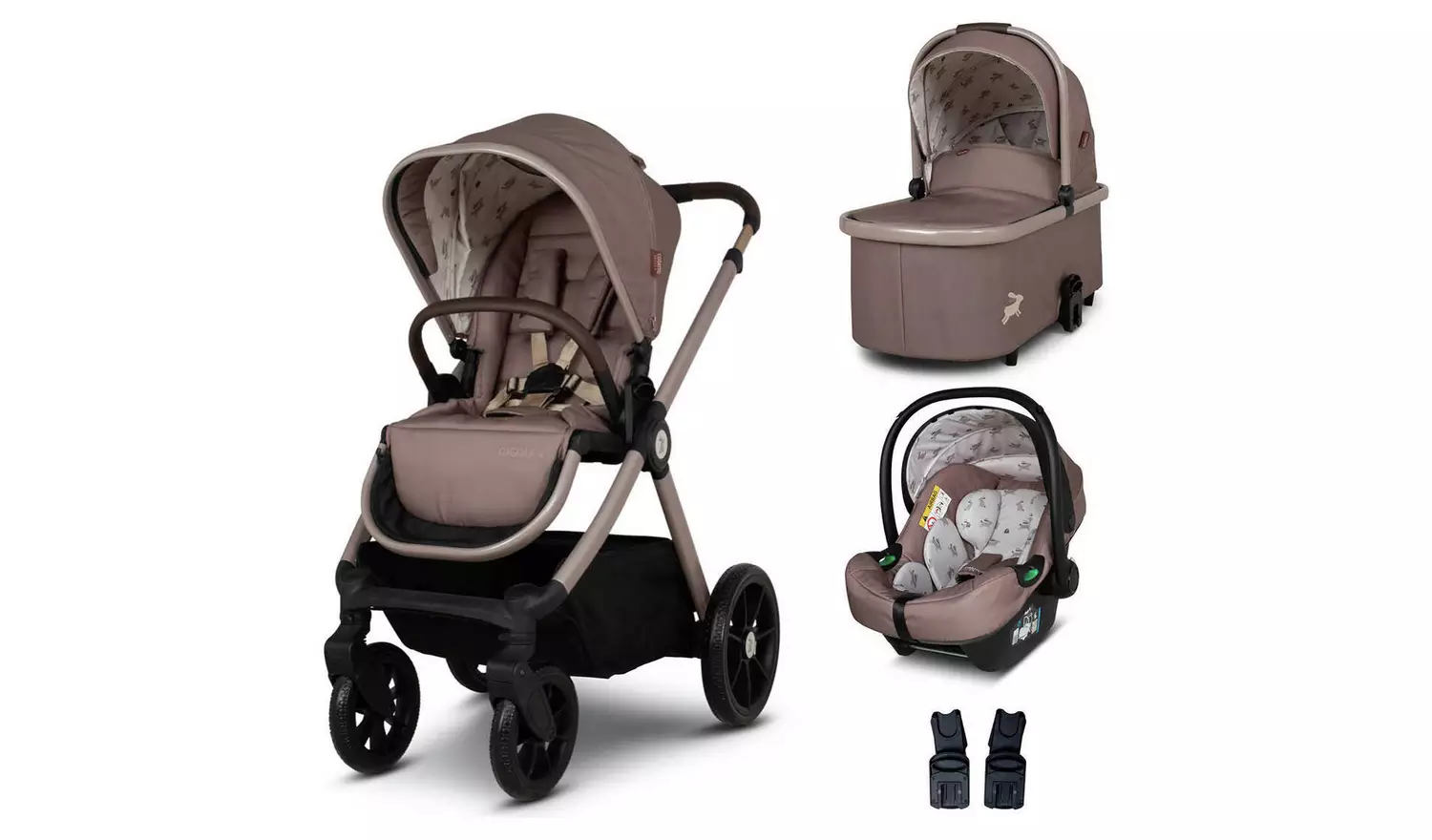 Cosatto Giggle 4 Pushchair & Car Seat Travel System - Lollop