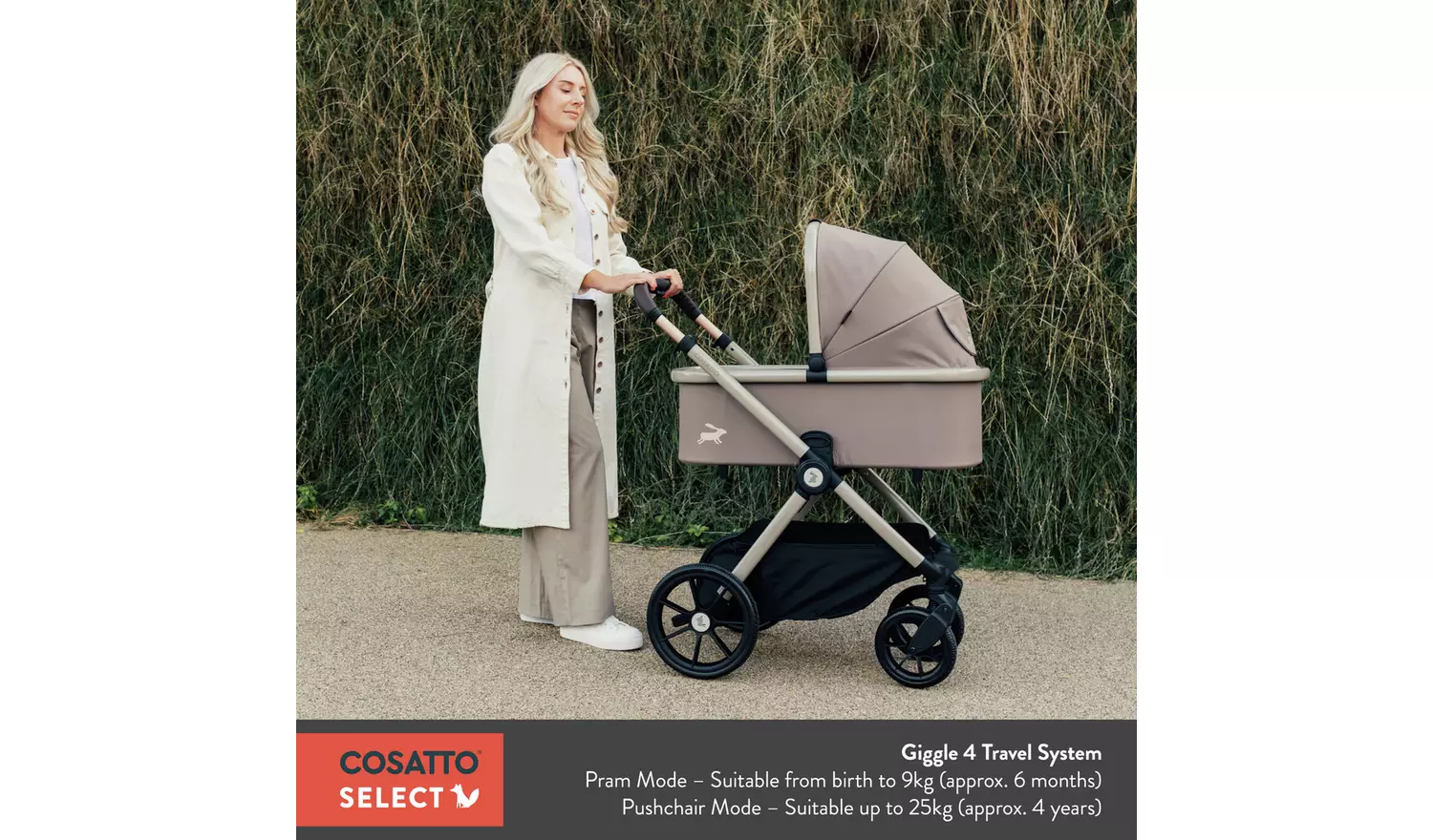 Cosatto Giggle 4 Travel System Foxed