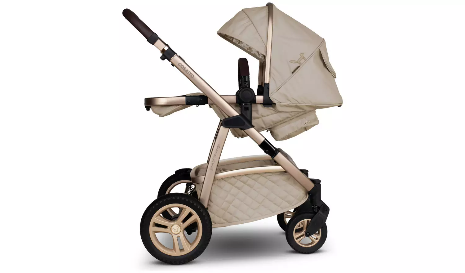 Cosatto Wow 3 Travel System 4 piece Bundle Whisper