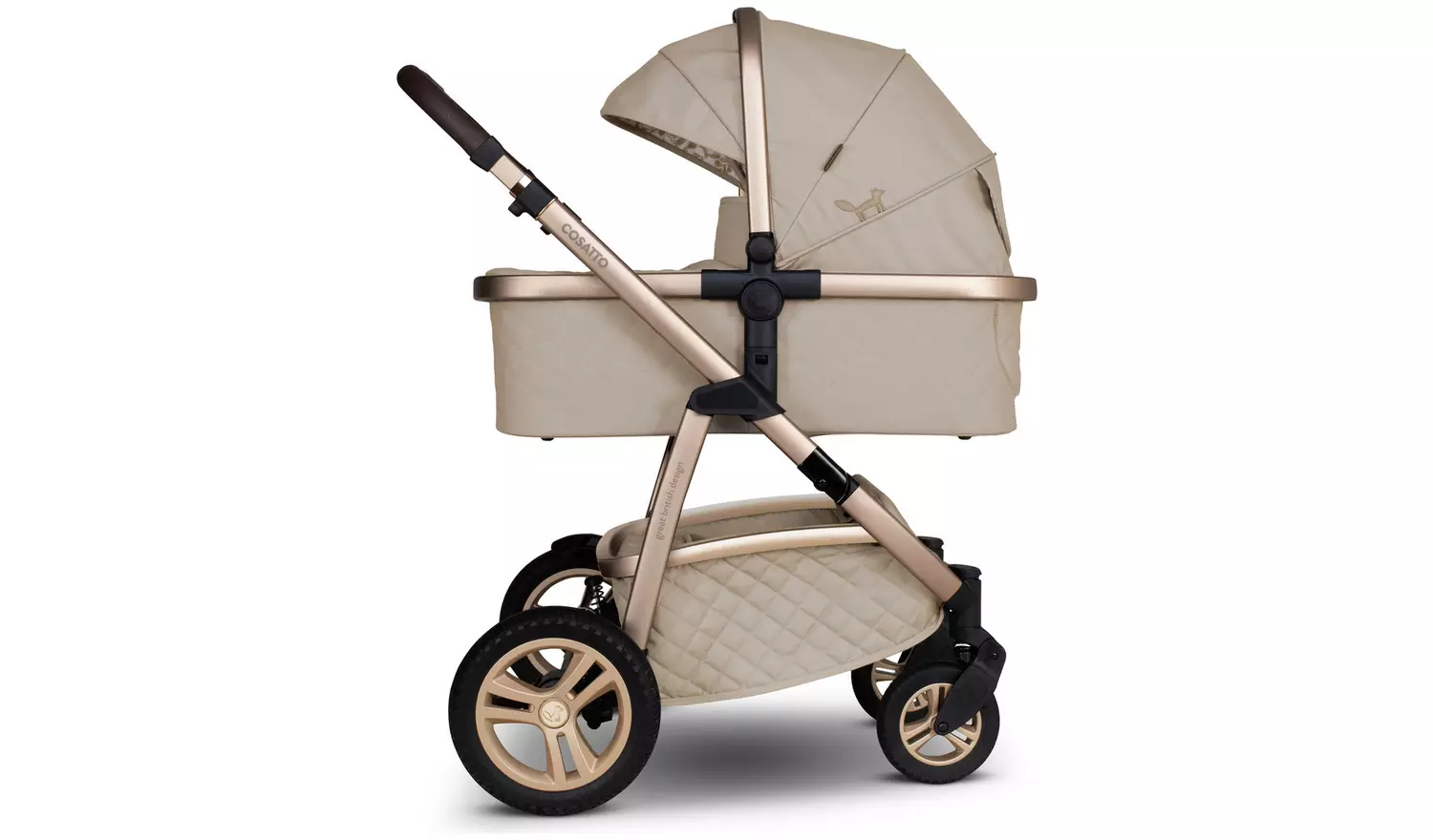 Cosatto Wow 3 Everything 7 piece Travel System Whisper