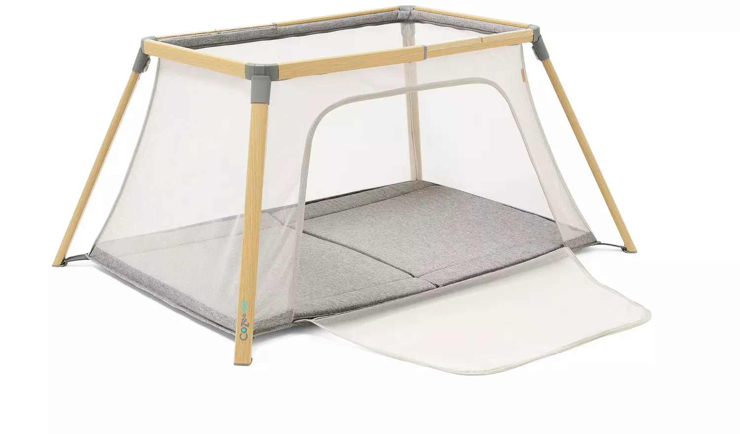 Tutti Bambini Cozee Go Crib - Oak Charcoal