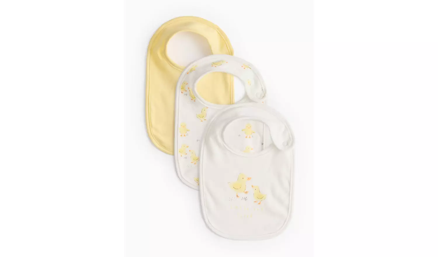 Easter Chick Printed Bibs 3 Pack One Size