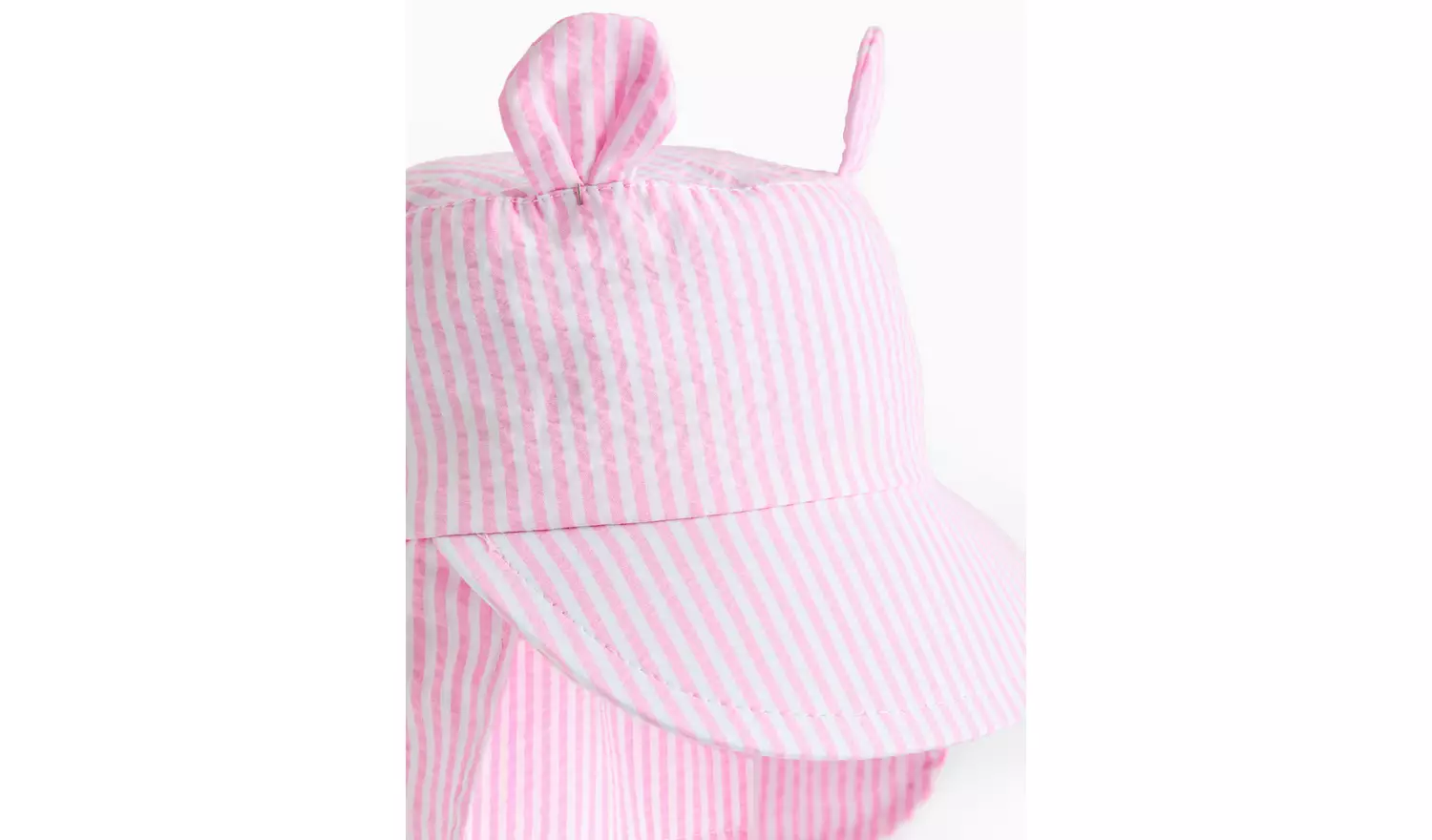 Pink Stripe Keppi Hat 1-2 years