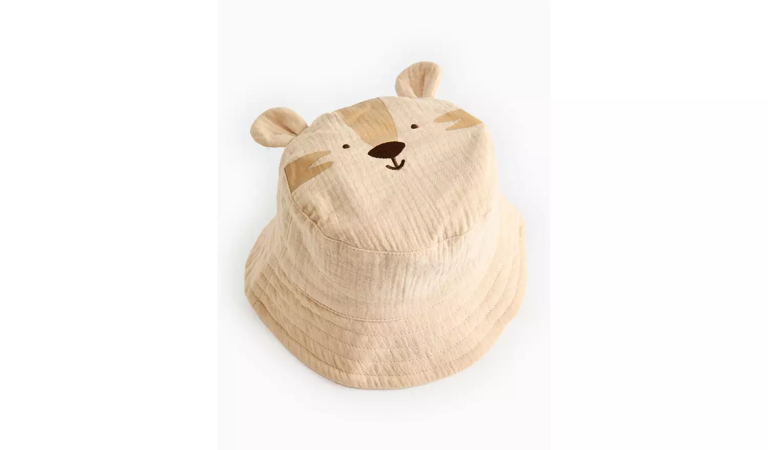 Novelty Tiger Cotton Bucket Hat 1-2 years