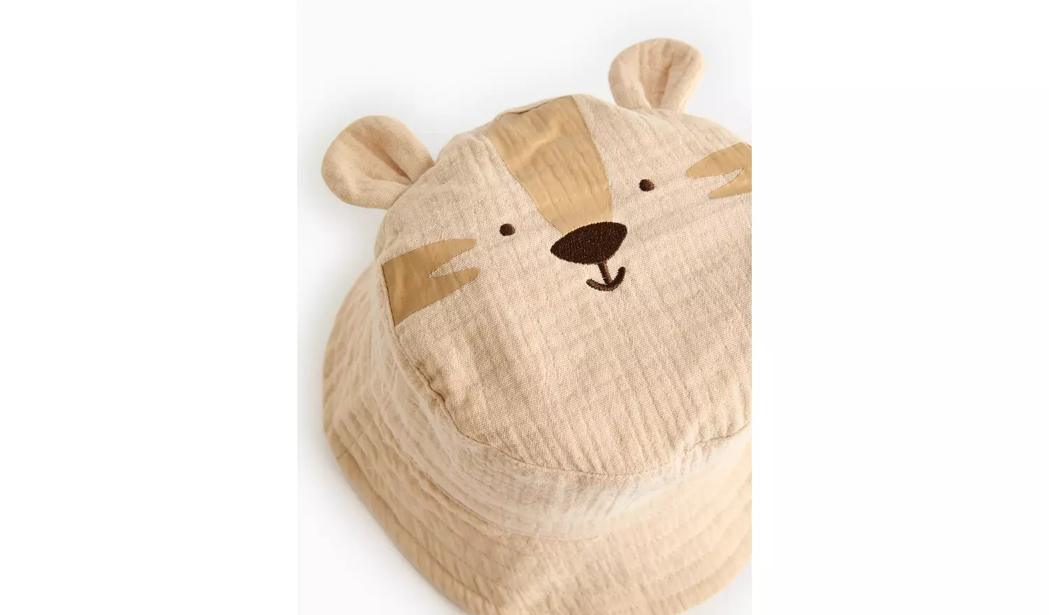 Novelty Tiger Cotton Bucket Hat 1-2 years