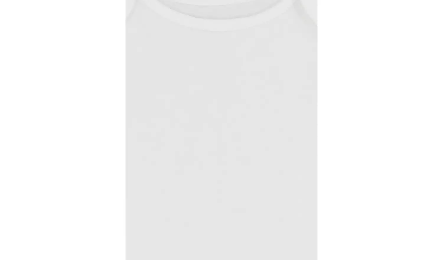 White Short Sleeve Bodysuits 5 Pack 12-18 months
