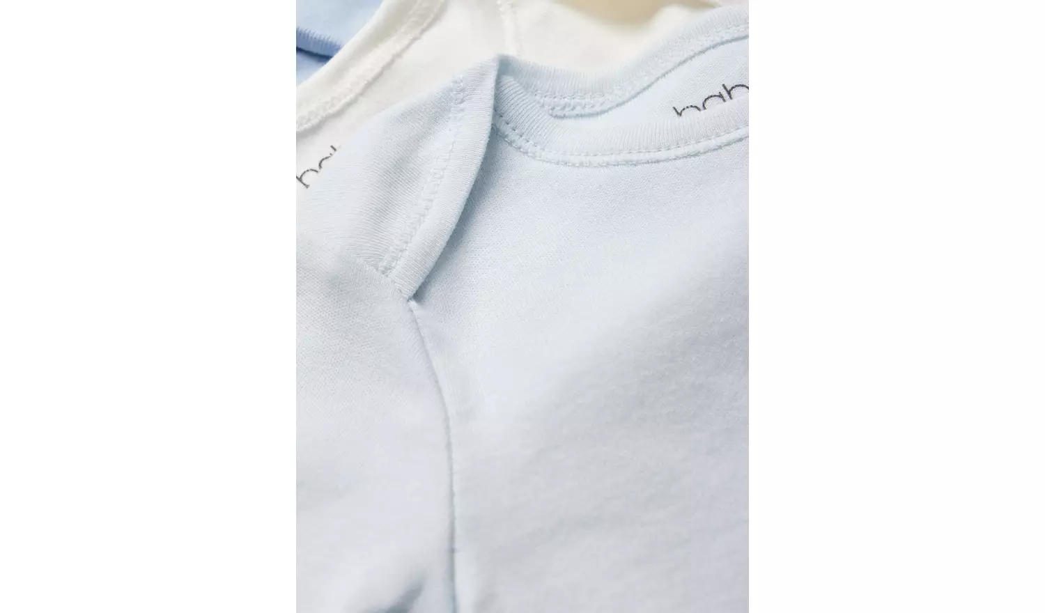 Blue Long Sleeve Bodysuit 5 Pack Newborn