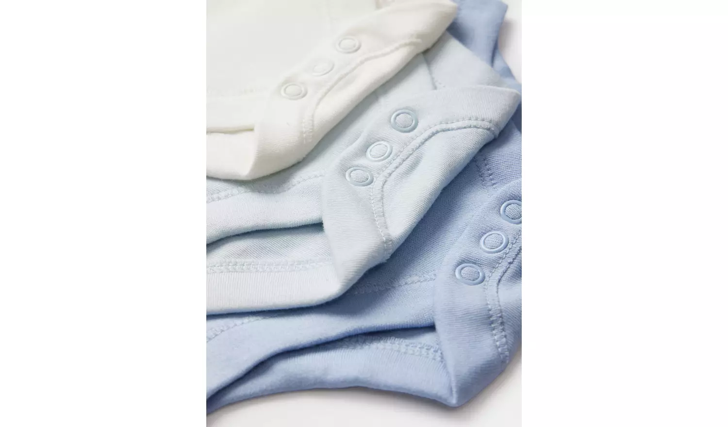 Blue & White Bodysuit 7 Pack 3-6 months