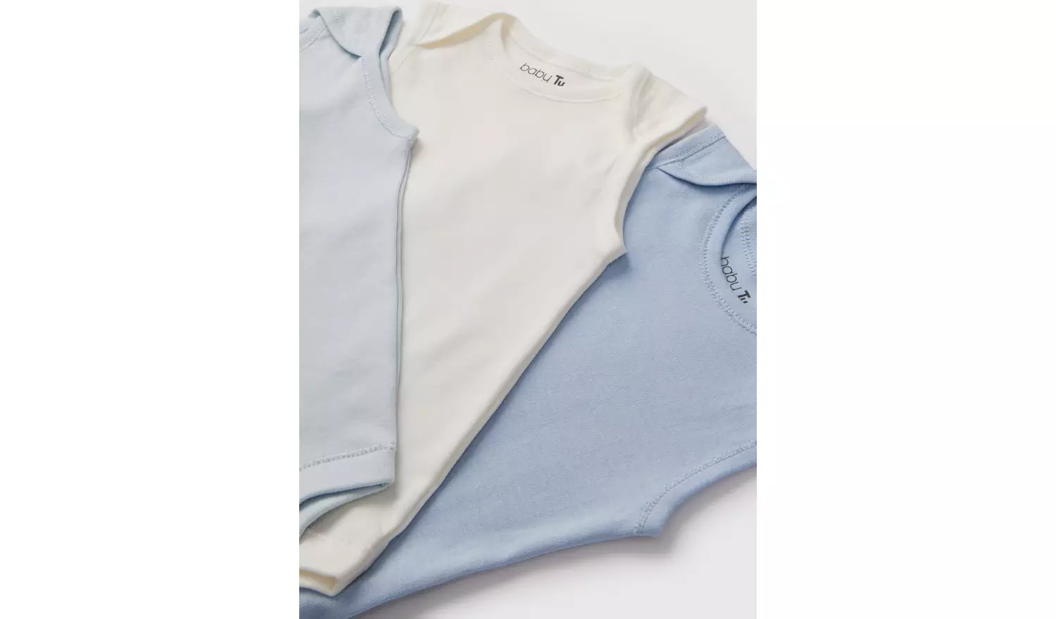 Blue Sleeveless Bodysuits 5 Pack Newborn