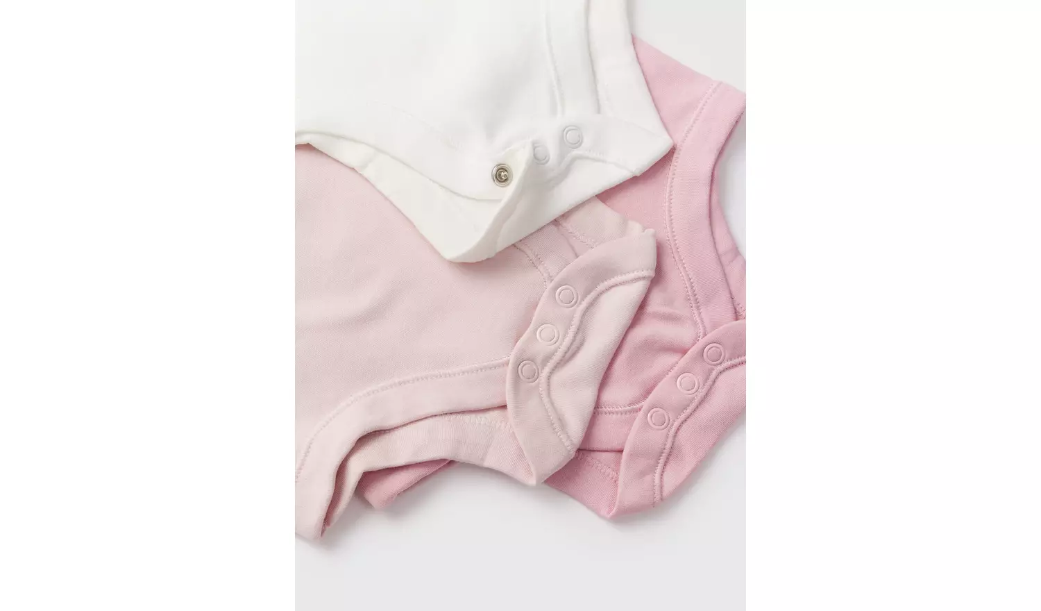 Pink & White Bodysuits 7 Pack 2-3 years