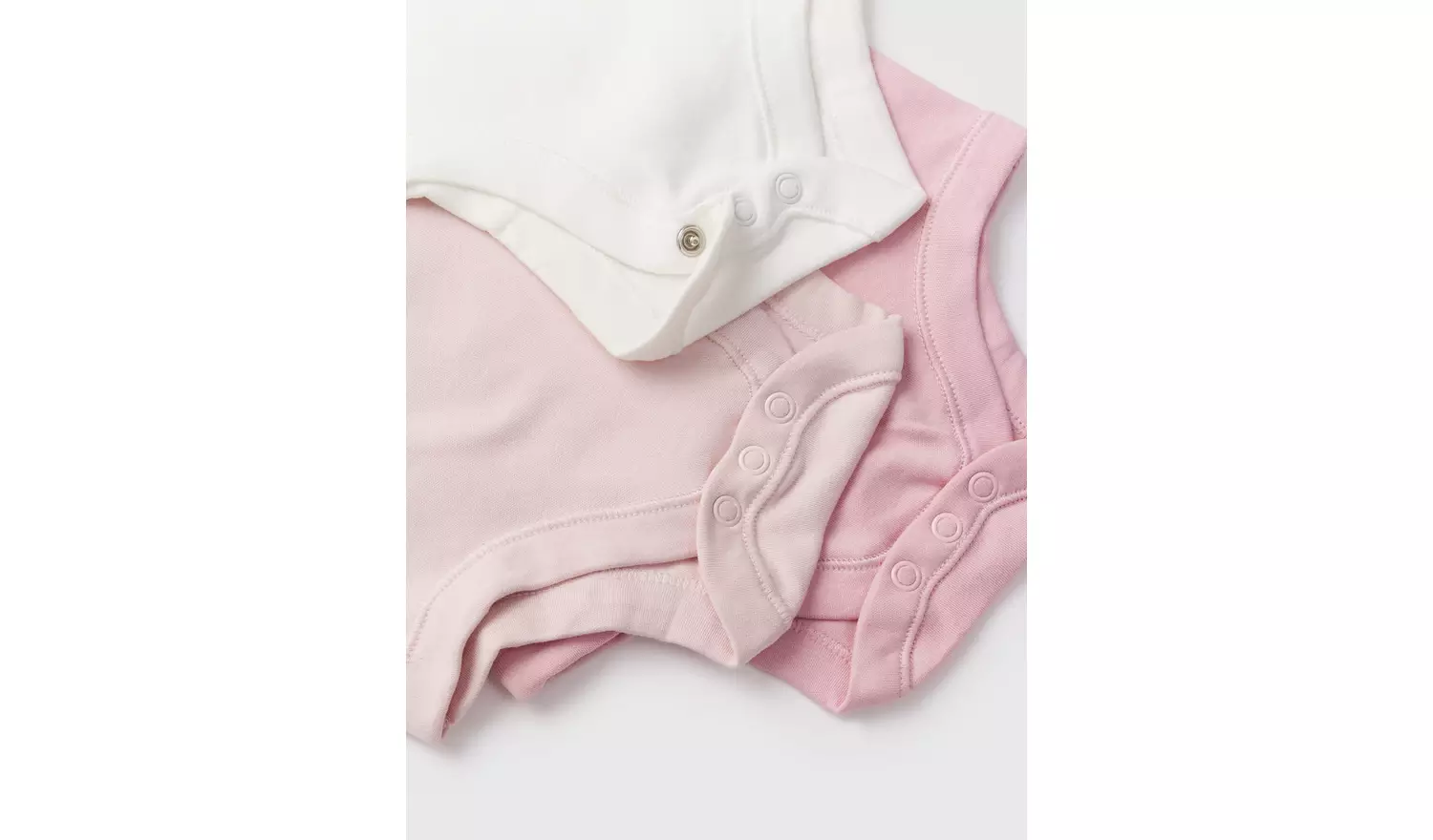 Pink Short Sleeve Bodysuit 5 Pack 9-12 months