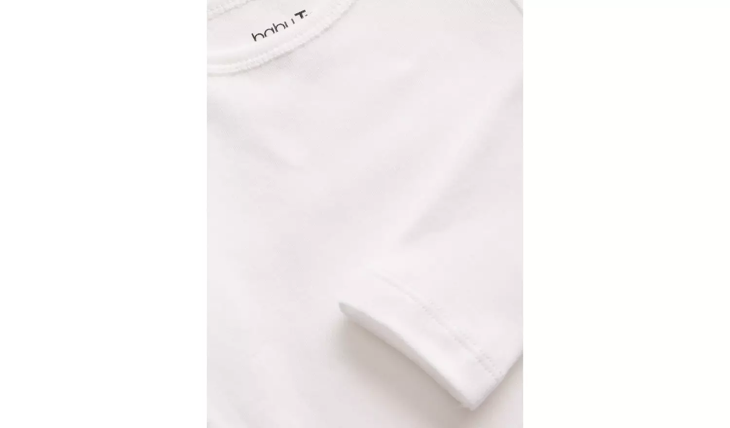 White Long Sleeve Bodysuit 10 Pack Tiny Baby