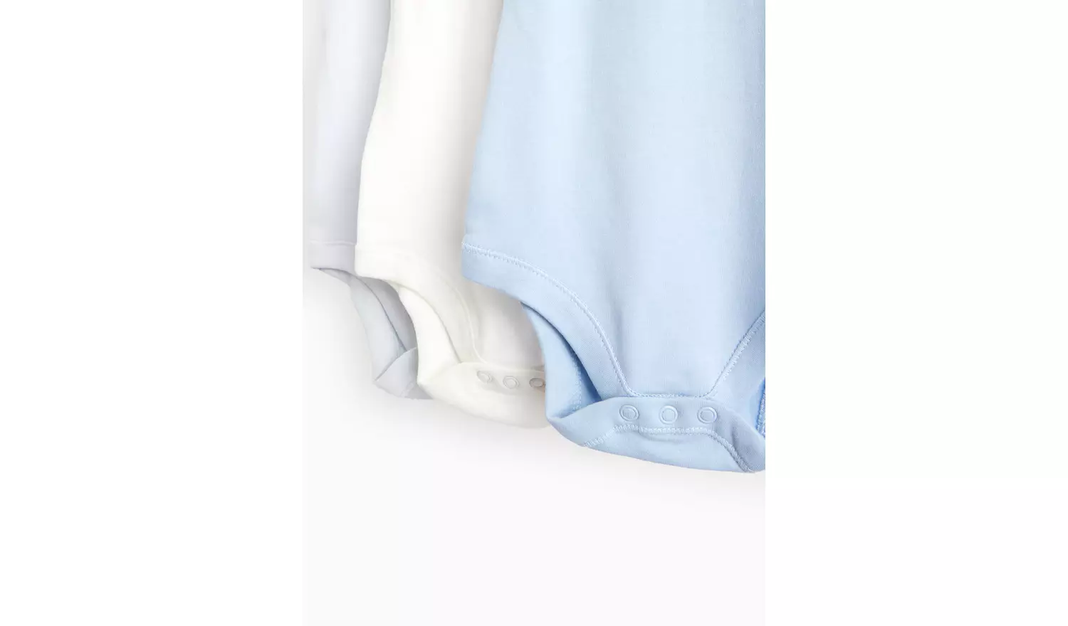 Blue Short Sleeve Bodysuit 3 Pack 9-12 months