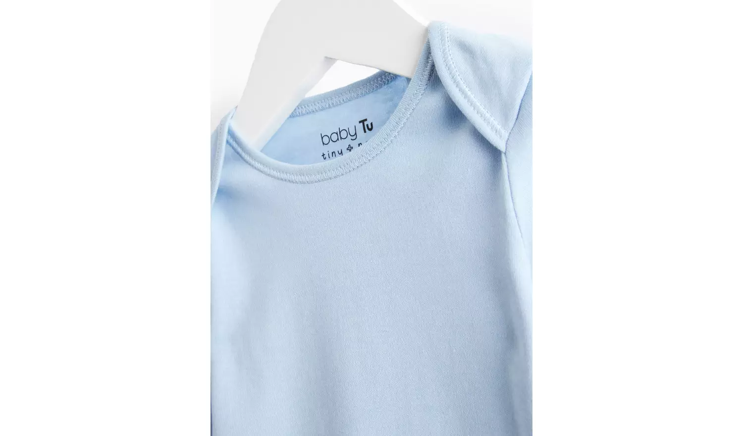 Blue Long Sleeve Bodysuits 3 Pack Newborn