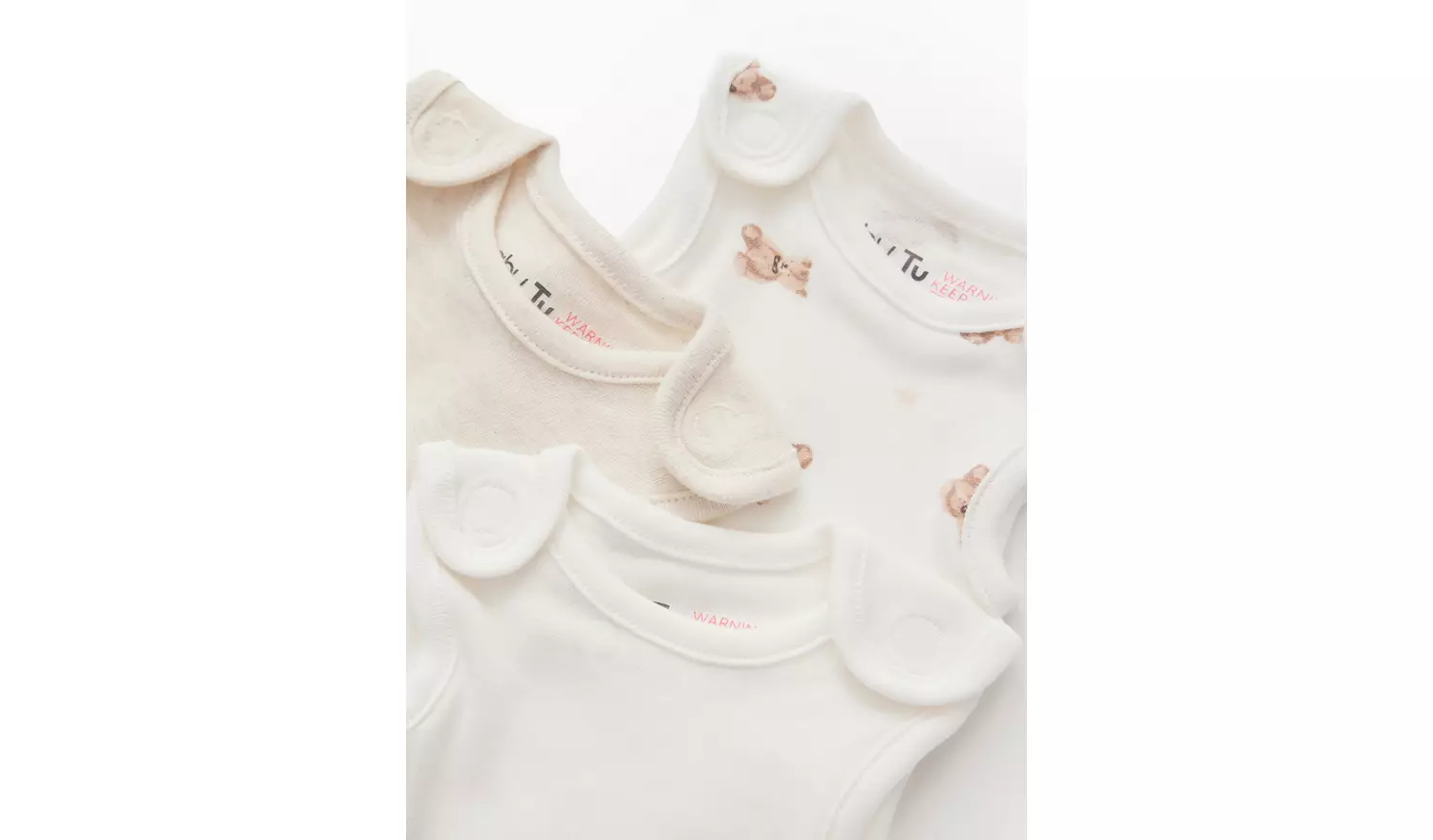 Premature Baby Koala Print Bodysuits 3 Pack 4lbs - 1.8kg