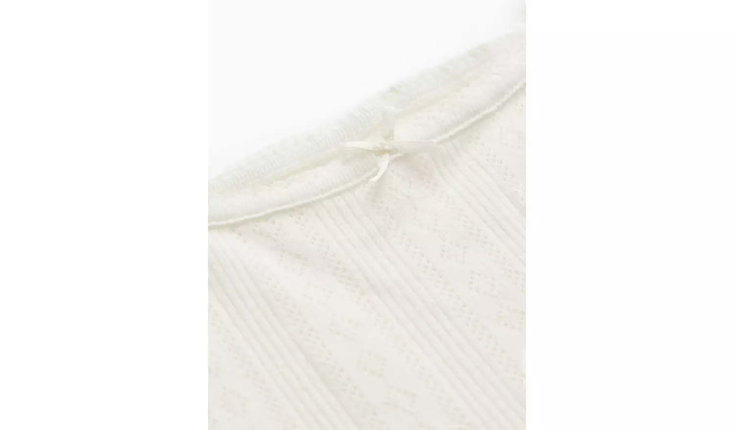 White Pointelle Strappy Bodysuit 5 Pack 2-3 years