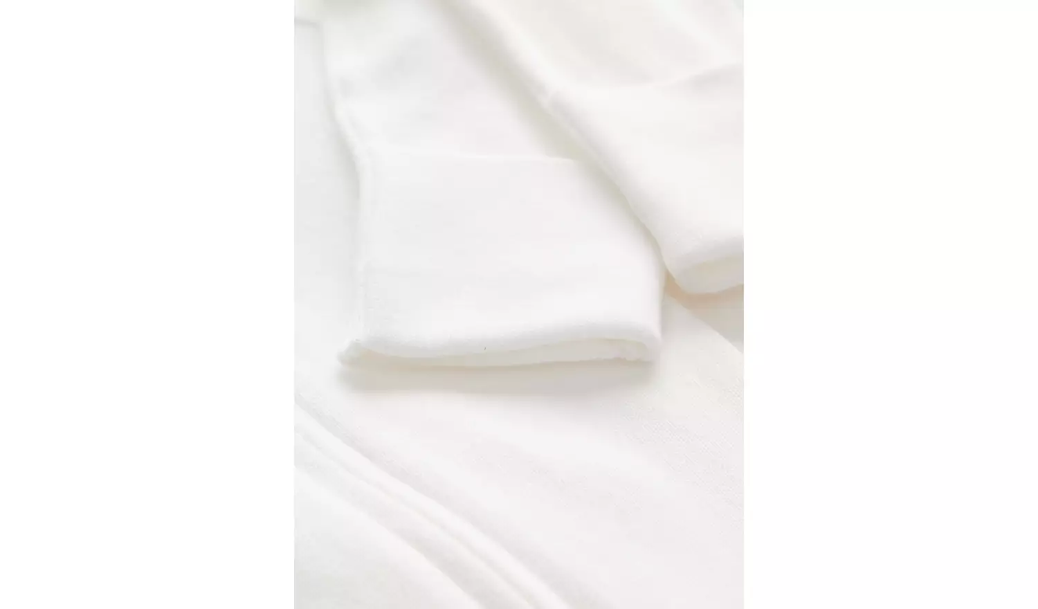 White Zip-Through Sleepsuits 2 PackTiny Baby