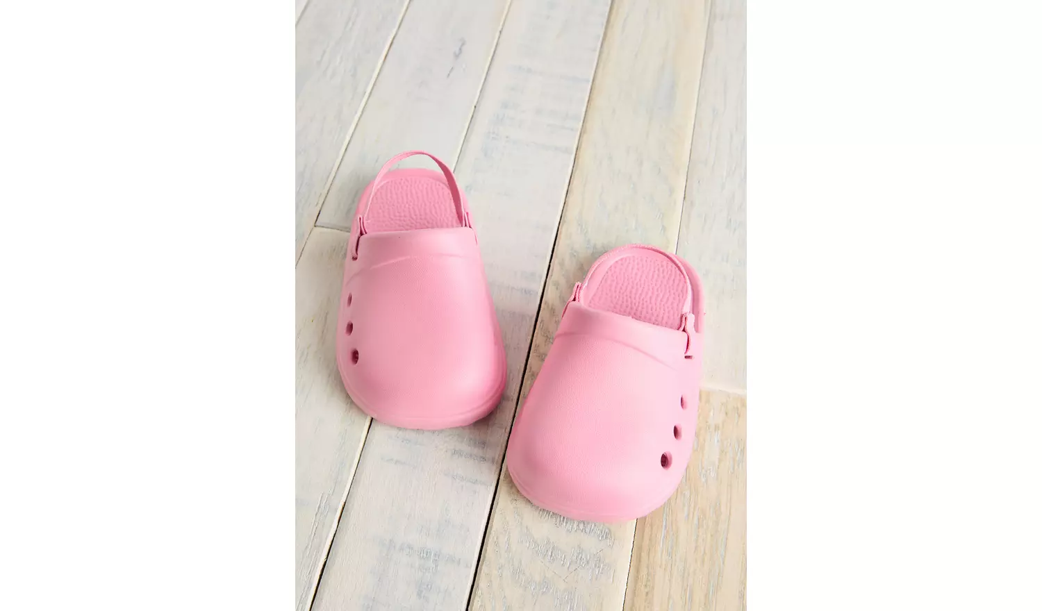 Pink Eva Ankle Strap Clogs9-12 months