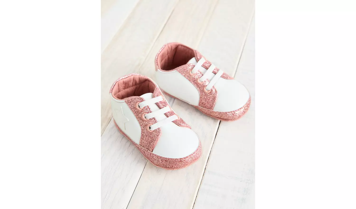 Pink Star Trainer Shoe 6-9 months