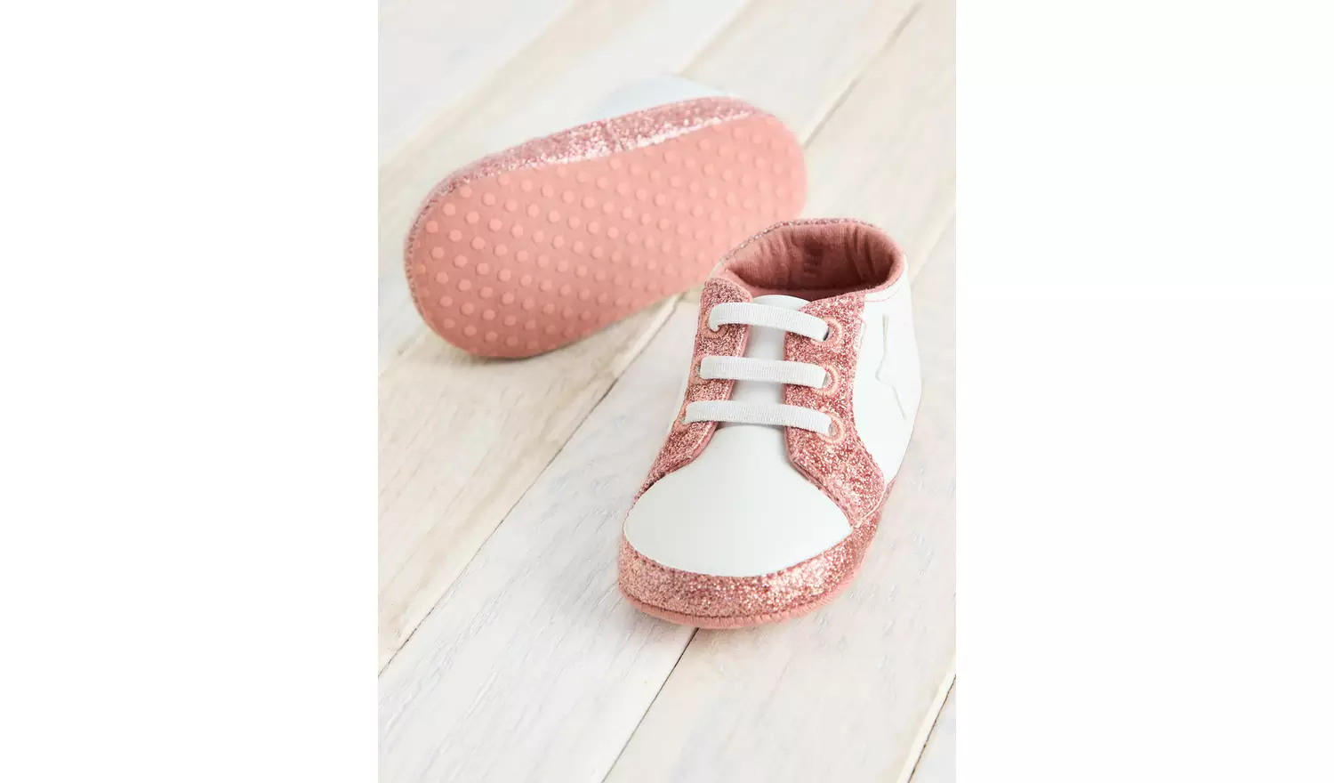 Pink Star Trainer Shoe Up to 3 mths