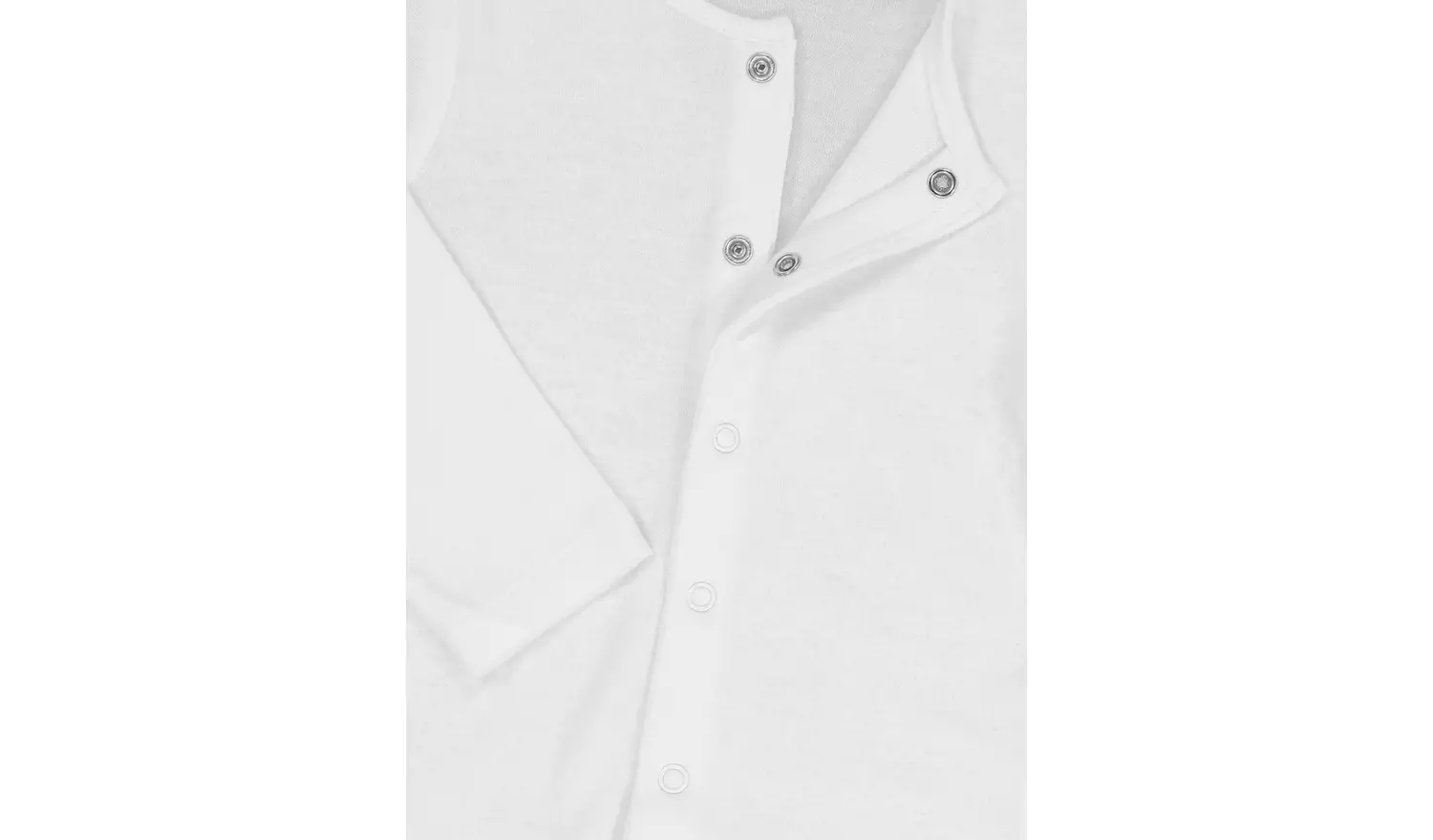 White Sleepsuits 5 Pack 9-12 months