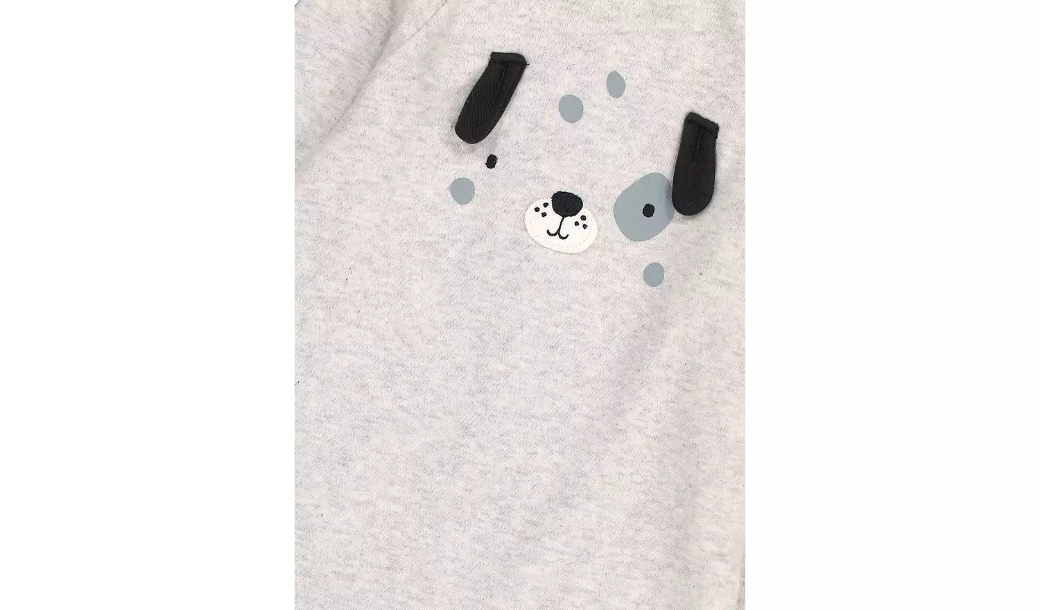 Grey Dog Sleepsuit - 9-12 months