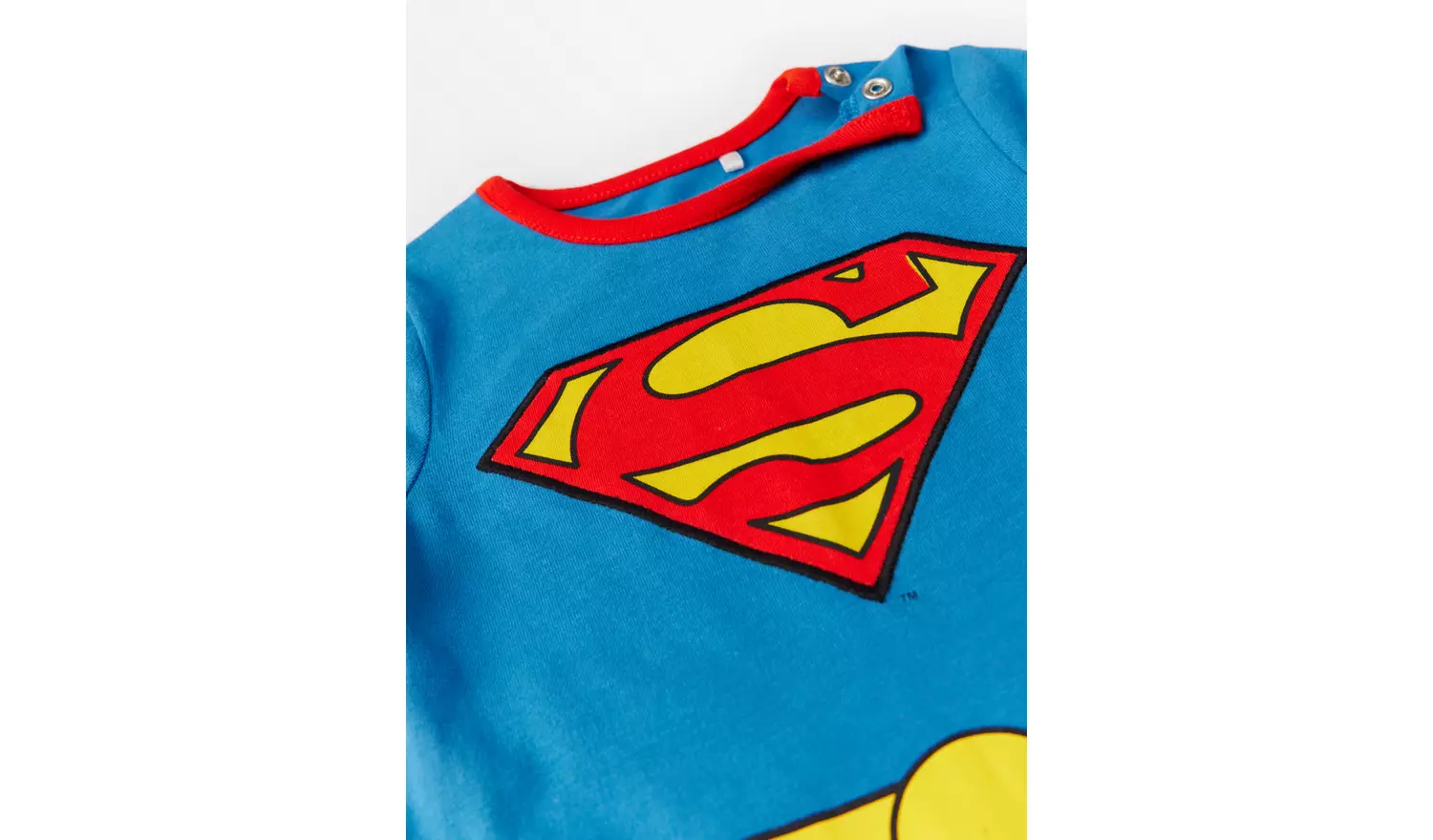 Novelty Halloween Superman Long Sleeve Sleepsuit 3-6 months