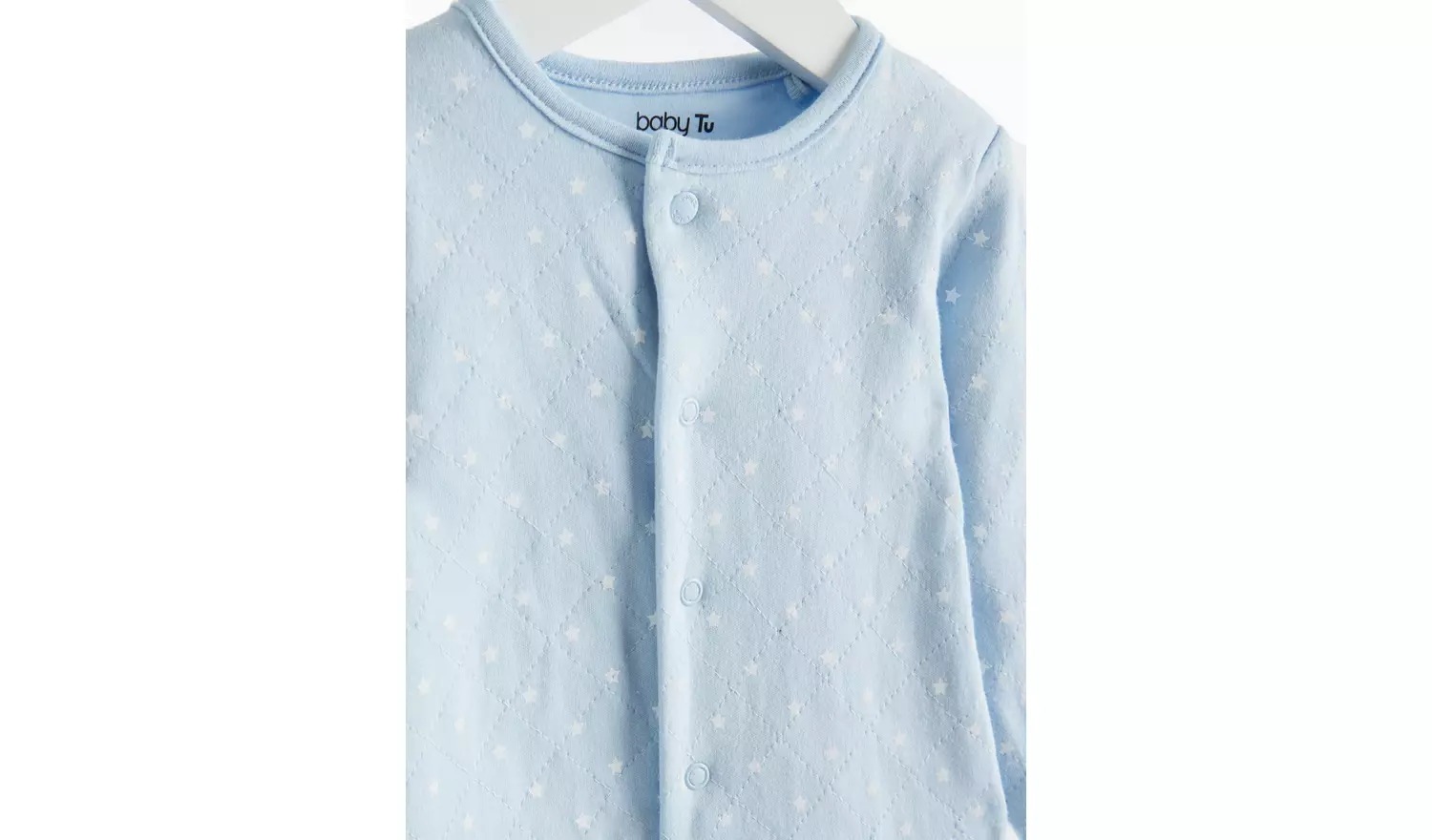 Blue Star Print 1.5 Tog SleepsuitUp to 3 mths