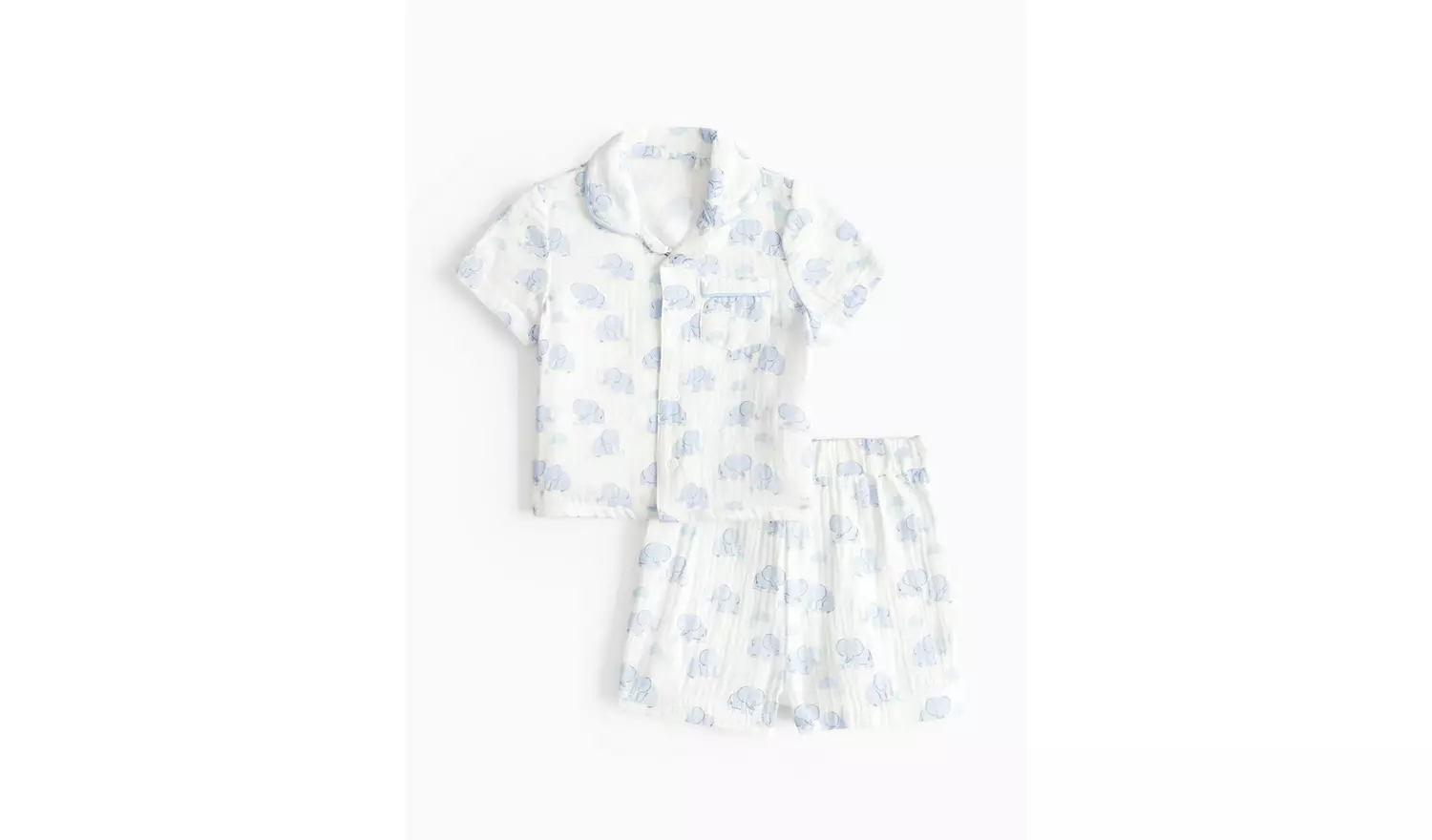 Elephant Print Pyjama Set Up to 3 mths