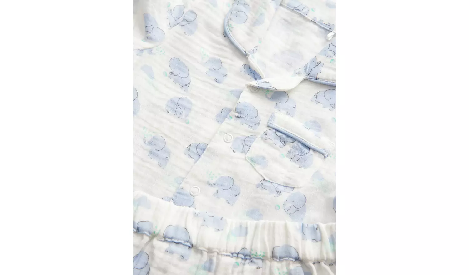 Elephant Print Pyjama Set 6-9 months