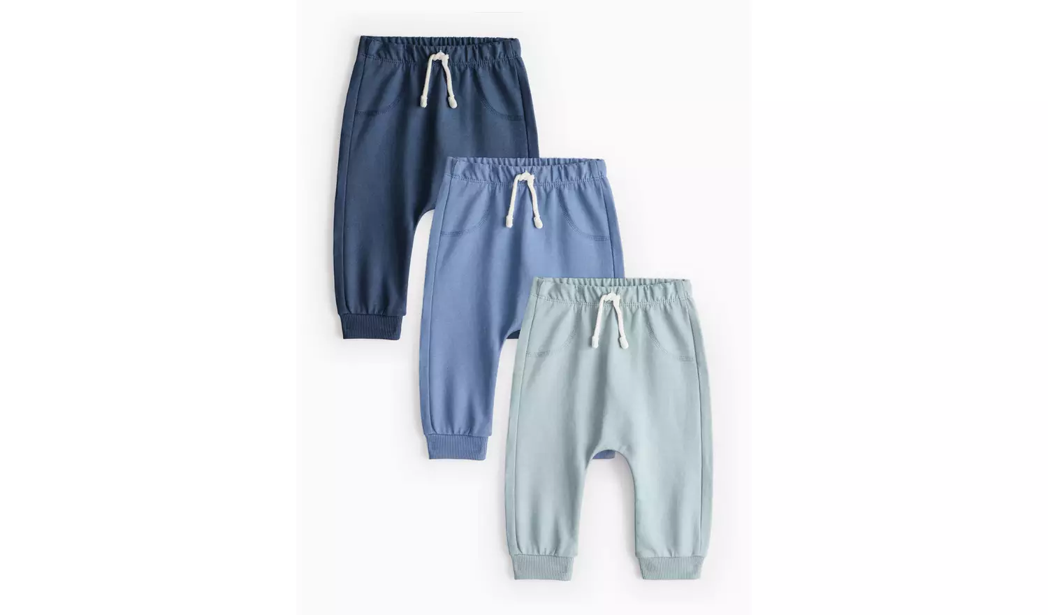 Blue Joggers 3 Pack 3-6 months