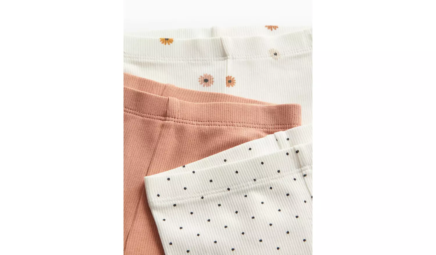 Brown Printed Cycling Shorts 3 Pack 6-9 months